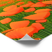 スーパーブルーム | Surreal Poppies Landscape ポスター (角)