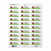 スーパーボウルサッカーラグビー誕生日ベビーシャワー ラベル (フルシート)