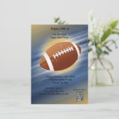 スーパーボウルパーティの招待状 招待状 (スタンド正面)