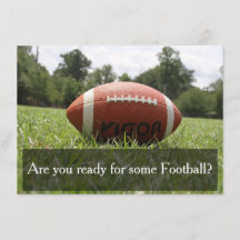 スーパーボウルパーティの招待状