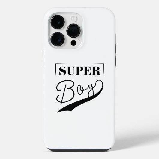 スーパーボーイ iPhoneケース (裏面)