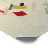 スーパーマチスト作曲第56号,1936 ポスター (角)