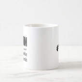 スーパーママおもしろいマライフかわいい母の日の贈り物 コーヒーマグカップ (中央)