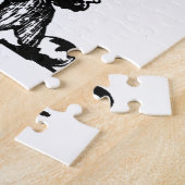 スーパーママはなんでもする 母の日 小さい ジグソーパズル (側面)