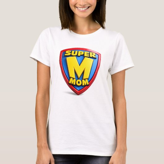 スーパーママへのギフト Tシャツ (正面)