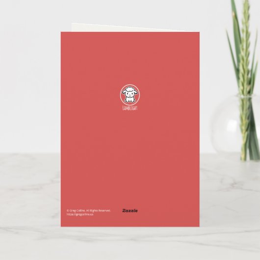 スーパーママ感謝マザーズデイカード カード (裏面)