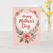 スーパーママ感謝マザーズデイカード カード (黄色い花)