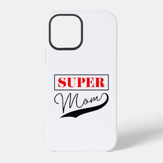 スーパーママ iPhoneケース (裏面)