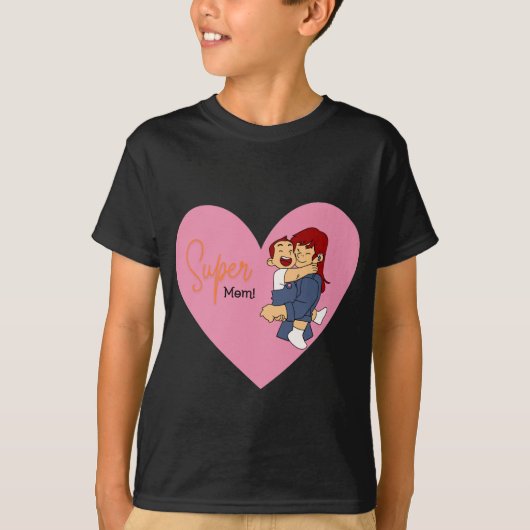スーパーママ Tシャツ (正面)