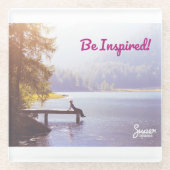 スーパーマムスガラスコースター ガラスコースター (正面)