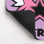 スーパーマム：私の母は私のヒーローすごいです マウスパッド (コーナー)