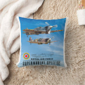 スーパーマリンスピットファイア王室の – 航空隊 クッション (ブランケット)