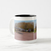 スーパーマリンスピットファイアHF Mk.IXe MJ730 ツートーンマグカップ (正面左)