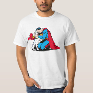 スーパーマンとクリプト Tシャツ