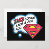 スーパーマンの出番だ ポストカード (正面/裏面)