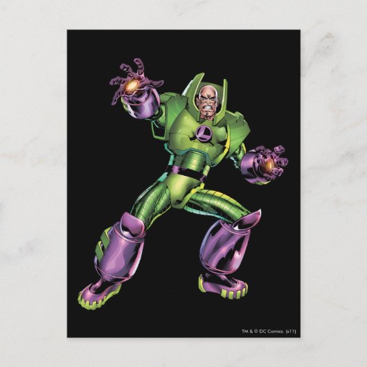 スーパーマンの敵1 ポストカード (正面)