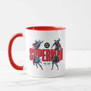 スーパーマンレジェンドフォーエバー グラフィック マグカップ