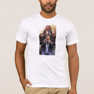 スーパーマン土被り-色 Tシャツ