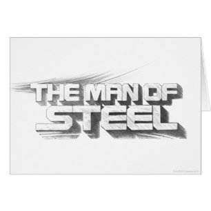 スーパーマン様式化  Man of Steelスケッチロゴ