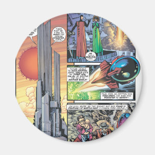 スーパーマン漫画パネル-クラークの起源 マグネット