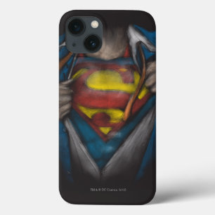 スーパーマン の箱はスケッチColorizedを明らかにします iPhone 13ケース