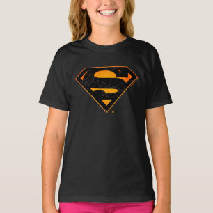 スーパーマン ハロウィーンロ刺激を受けたゴ Tシャツ
