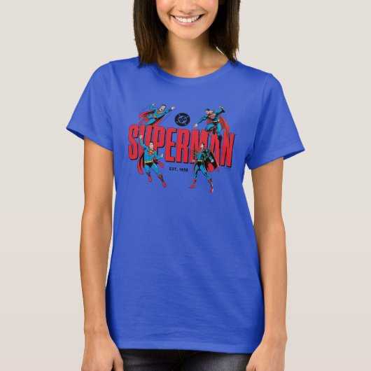 スーパーマン レジェンド フォーエバー グラフィック Tシャツ (正面)