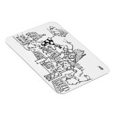 スーパーマーケットの交通管制の信号 マグネット (右側)