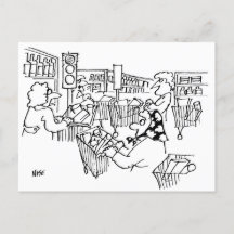 スーパーマーケットの信号おもしろい