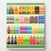 スーパーマーケットの市販の商品スナック フォトプラーク (正面)