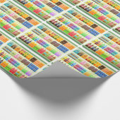 スーパーマーケットの市販の商品スナック ラッピングペーパー (角)