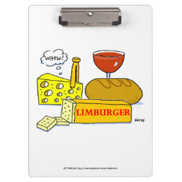 スーパーマーケット乳製品マネージャーおもしろいチーズ クリップボード