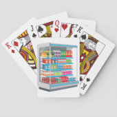 スーパーマーケット乳製品冷蔵庫 トランプ (裏面)