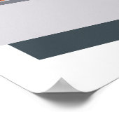 スーパーマーケット乳製品冷蔵庫 ポスター (角)