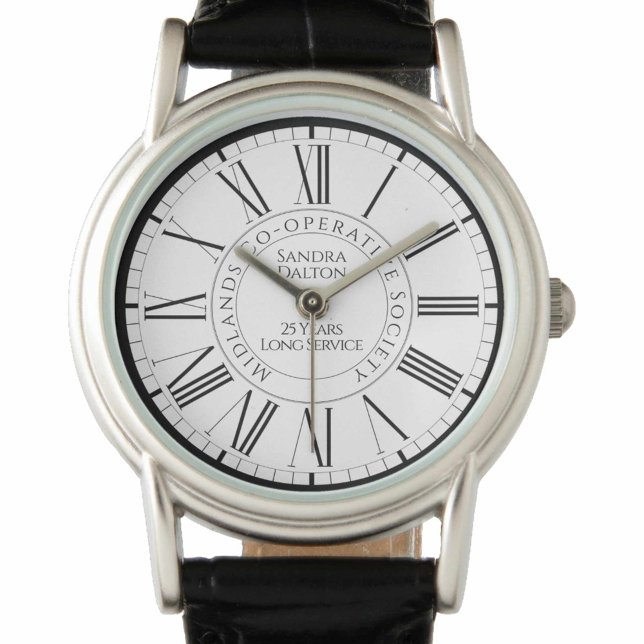 スーパーマーケット小売長サービスパーソナライズされた賞 腕時計 (クリエイターアップロード済み)