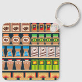 スーパーマーケット棚用キーチェーン キーホルダー (裏面)