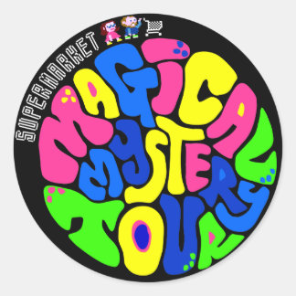 スーパーマーケット – 魔法のミステリーツアーシール ラウンドシール