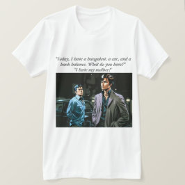 スーパーマ得ムを持ってる？」 Tシャツ