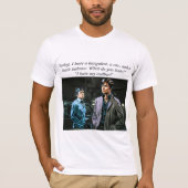 スーパーマ得ムを持ってる？」 Tシャツ (正面)