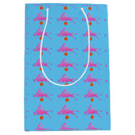 スーパームーンのうさぎ ミディアムペーパーバッグ