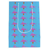 スーパームーンのうさぎ ミディアムペーパーバッグ (裏面)