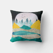 スーパームーンの昇る風景 クッション (正面)