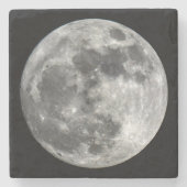 スーパームーンムーンストーンコースター ストーンコースター (正面)