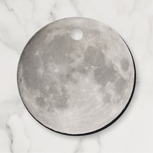 スーパームーンメッセージカード フェイバータグ (正面)