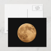 スーパームーン ポストカード (正面/裏面)