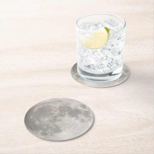 スーパームーン ラウンドペーパーコースター (インサイチュ)