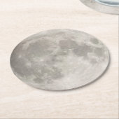 スーパームーン ラウンドペーパーコースター (アングル)