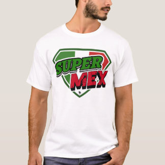 スーパーメックスシールド LIBREラベル メキシコTシャツ Tシャツ