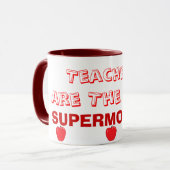 スーパーモデルの先生! マグカップ (正面左)