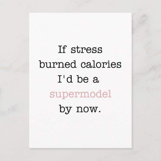 スーパーモデル ポストカード (正面)